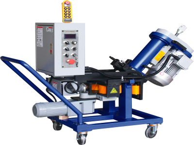 TPM-60HY遥控型封头铣边机